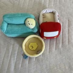 すみっコぐらし 桶 トラック ソファ 3周年 手乗りぬいぐるみ すみっコの湯 すみっコぐらし てのりぬいぐるみ ソファ 4974413650472