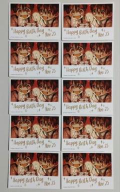 非売品　地爆少年花子くん　誕生日　ポストカード　TSUTAYA 特典 非売品 地爆少年花子くん 誕生日 ポストカード TSUTAYA 特典