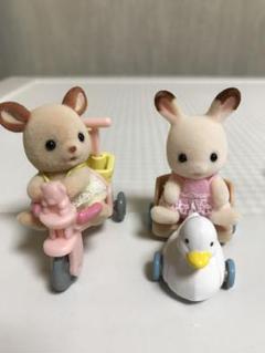 シルバニアファミリー　人形　赤ちゃん　赤ちゃんと乗り物