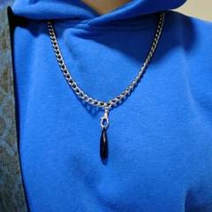 シルバーチェーンネックレス ハンドメイド オルチャン