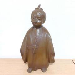 【 高岡銅器製浜物　花生 】　倣中国古代鳳文銅壺　江戸末頃　　N0724B 高岡銅器製浜物 花生 】 倣中国古代鳳文銅壺 江戸末頃 N0724B
