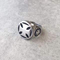 CIRCLE CROSS RING☆