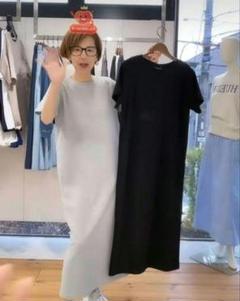 イシカワラボ商品【シニカル】ノースリーブロングワンピース 白黒ストライプ イシカワラボ商品【シニカル】ノースリーブロングワンピース
