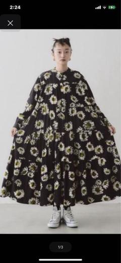 manana suerte花柄ロングワンピースのサムネイル