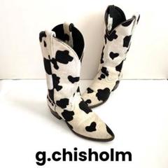 k 激レア❗️ g.chisholm カウパターン ウエスタンブーツ k様専用 激レア❗️ g.chisholm カウパターン ウエスタンブーツ