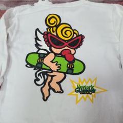 ヒスミニ　天使　エンジェル　羽根　ロンT セット HYSTERIC MINI 天使 エンジェル 羽根 長袖Tシャツ（MY FIRST