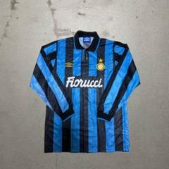 inter 1992-93 home uniform long shirt - メルカリ