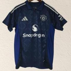 Manchester United ユニフォーム　希少　青 2002-03 Manchester United Third L/S Shirt v.Nistelrooy #10
