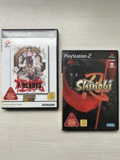 PS2(プレイステーション2) 7BLADES&Shinobi セット 【美品】