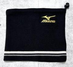 Mizuno Pro リバーシブル ネックウォーマー 2WAY 刺繍ロゴ 黒のサムネイル