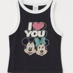 MOUSSY MD I LOVE タンクトップ Disney 黒 - メルカリ