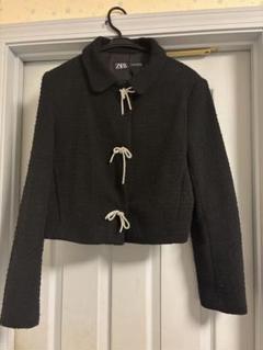 ZARA ザラ　ツイード　ジャケット　ボウタイ　リボン　セレモニー　ビジュー 2025年最新】zara ツイード ジャケット リボンの人気アイテム