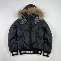 00s y2k短丈ファー付きダウン 短丈 グランジ 00s y2k短丈ファー付きダウン 短丈 パンク平成 グランジ