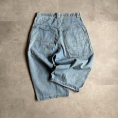 90s 古着 ルーズ ワイド パンツ 極太 バギー デニム y2k