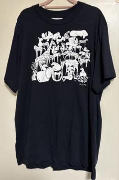 【新品】mina perhonenミナペルホネン choucho Tシャツ黒L 定価2.6万】ミナペルホネン mina perhonen choucho 授乳口付き