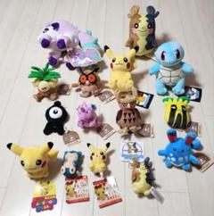 ポケモン　ぬいぐるみ　まとめ売り　8体セット　ポケモンセンター ポケモンセンターぬいぐるみ まとめ売り8体セット - メルカリ