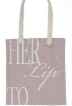 名古屋限定 Her lip to/Daily rogo tote/rose Her lip to - HLT Daily Logo Tote 名古屋限定 トートバッグ