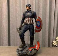 アベンジャーズ キャプテン・アメリカ フィギュア 約40cm 顔交換パーツ有り アベンジャーズ キャプテン・アメリカ フィギュア 約40cm 顔交換