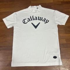 キャロウェイ　モックネック　callaway ホワイト　ゴルフ　golf