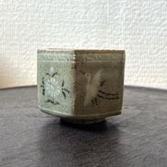 ♥未使用　各務周海　灰釉　ぐい呑み　桐箱付き　ぐい飲み　骨董　古玩 ♥未使用 各務周海 灰釉 ぐい呑み 桐箱付き ぐい飲み 骨董 古玩