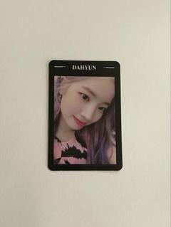 TWICE ダヒョン yes or yes サイン入り トレカ 流星 隊 曲 TWICE ダヒョン yes or yes サイン入り トレカ CD