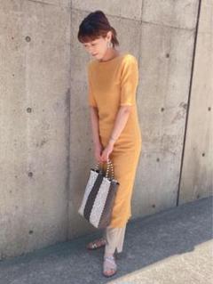 green label relaxing ワンピース　半袖