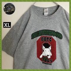 フルーツオブザルーム ブルテリア 犬 オーバーサイズ 霜降りTシャツtシャツ