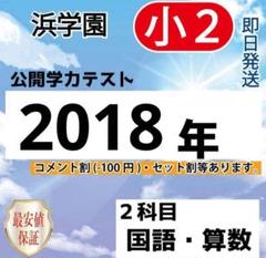 浜学園　小２　１０年分　公開学力テスト　算数　国語 浜学園 小2 10年分 公開学力テスト 算数 国語