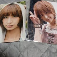 元AKB48篠田麻里子　写真2枚セット