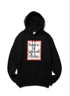 have a good time XL フード付きパーカー ハブアグッドタイム have a good time ロゴプリント パーカー M