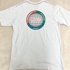 【美品】RVCA ルーカ Tシャツ バックプリントロゴ