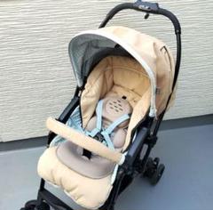 美品 Combi メチャカル オート4キャス エッグショック HF AB型