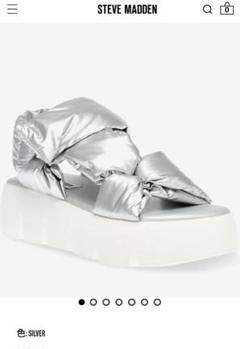Bonkers クッションベルトサンダル Silver 通常価格¥12,100 Bonkers クッションベルトサンダル Silver 通常価格¥12,100