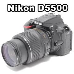❣Wi-Fi対応！Nikon D5500❣ダブルレンズ美品セットで快適転送❣ WiFi機能搭載✨️Nikon D5500 ダブルレンズ 画面回転 初心者