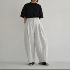 ラビッシュゲート　lavishgate　3way裾タック デニムパンツ　Lサイズ 日本最大級 ラビッシュゲート lavishgate Lサイズ デニムパンツ