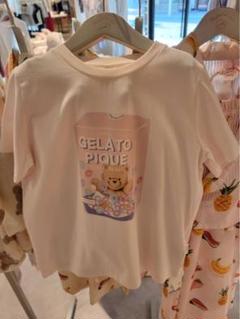 gelato pique クマTシャツ