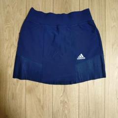 adidas レディース ゴルフスカート ネイビー