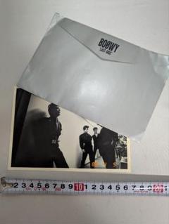 LAST GIGS BOOWY ナイロンポスター、鏡、うちわ、ステッカーセット LAST GIGS BOOWY ナイロンポスター、鏡、うちわ、ステッカーセット