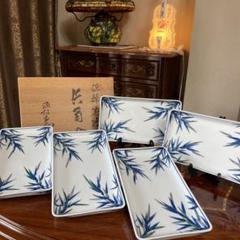 源右衛門⭐️染錦雲文 長角皿 2枚組 楽天市場】源右衛門の通販
