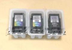 使用済み Canon 純正インクカートリッジ BC-341XL BC-340XL