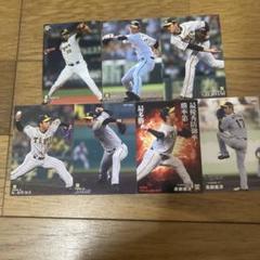 日本球界復帰　ドリス　藤浪　青柳　カルビープロ野球チップス