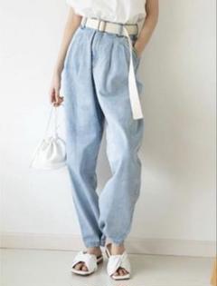 SeaRoomlynn デニム　ダメージ　ブルー　ライトブルー美品 SeaRoomlynn サイドカットボタンフライSRN02ブルー 25㌅ - メルカリ