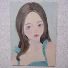油絵 原画 女性画 4 - メルカリ