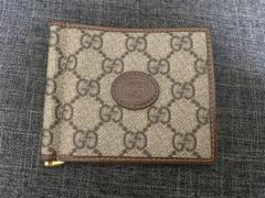 新品 GUCCI 700686 92TCG 8563マネークリップ式 二つ折財布