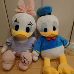 ディズニー　ドナルド　デイジー　ぬいぐるみ　グッズ　まとめ売り 東京ディズニーシー 大きいドナルドダック＆デイジー ぬいぐるみ