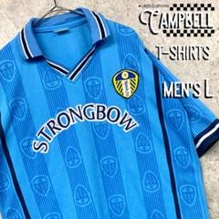 【レア☆EURO輸入00s】リーズユナイテッドFC 刺繍サッカーシャツ メンズL レア☆EURO輸入00s】リーズユナイテッドFC 刺繍サッカーシャツ