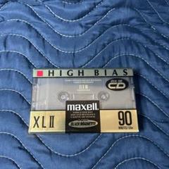【海外品・未開封】maxell XL Ⅱ 90　空白カセットテープ　5本パック 海外品・未開封】maxell XL Ⅱ 90 空白カセットテープ 5本パック