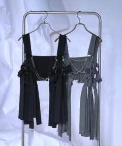 HEIHEI リボンハーネス BLACK フリル m28354927489_1.jpg?1748744467