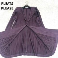 【希少✨】プリーツプリーズ カーディガン ボレロ 変形 ピンク メッシュ 2025年最新】PLEATS PLEASE レディース カーディガン・ボレロ