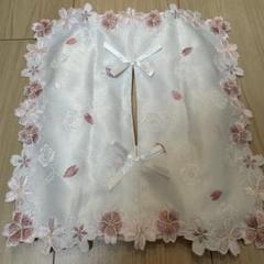 ティッシュボックスカバー ティッシュケース 刺繍 桜 さくら 花柄